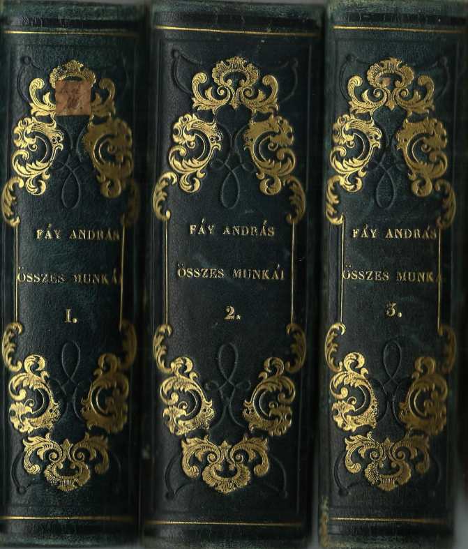 Fáy András összes munkái