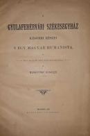 A gyulafehérvári székesegyáház 