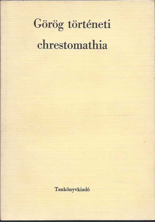 Görög történeti chrestomathia