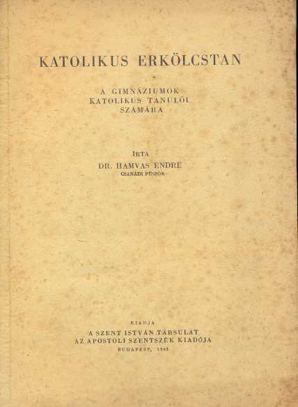 Katolikus erkölcstan