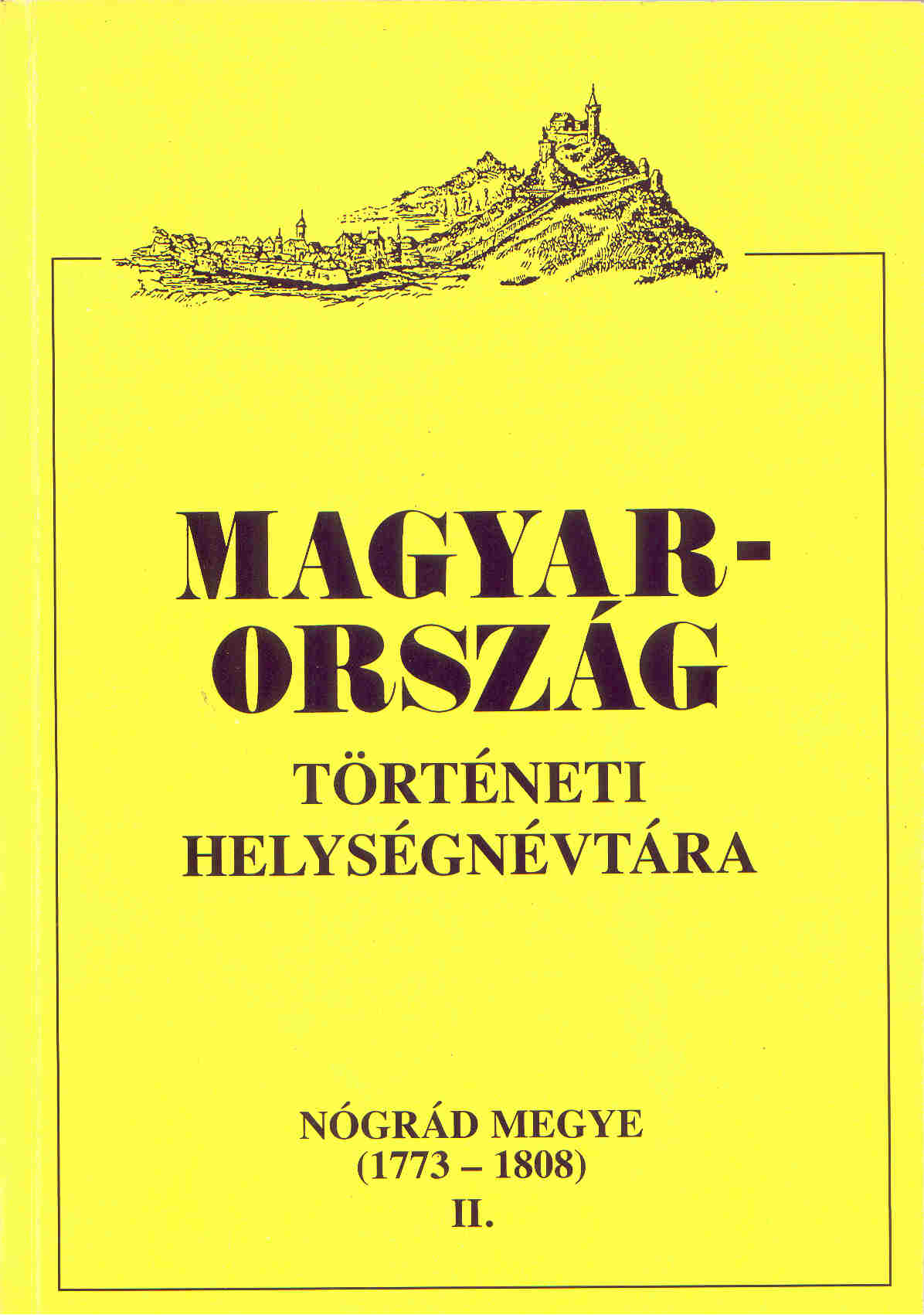 Magyarország történeti helységnévtára: Nógrád