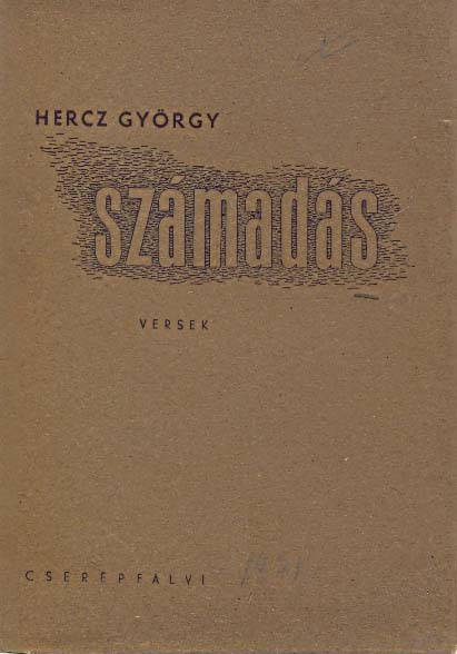 Hercz György: Számadás