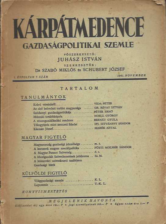 Kárpátmedence 1941