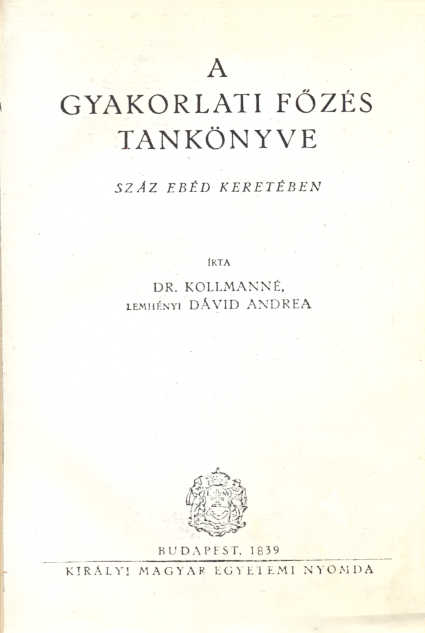  A gyakorlati főzés 