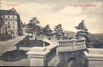 Budapest. Részlet a kir. várpalotából