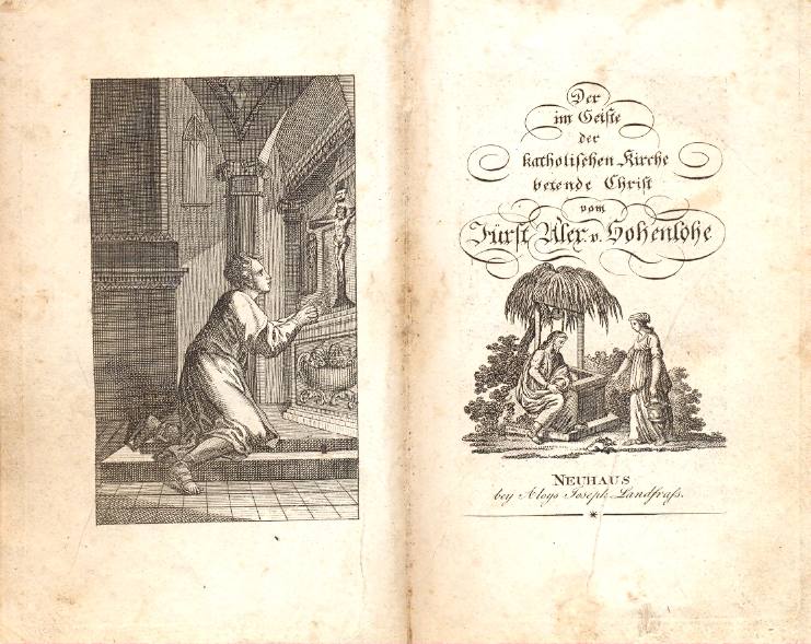 Der im Geiste der katholischen Kirche betende Christ