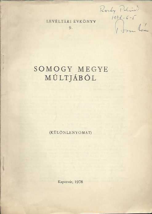 Levéltári Évkönyv 9.