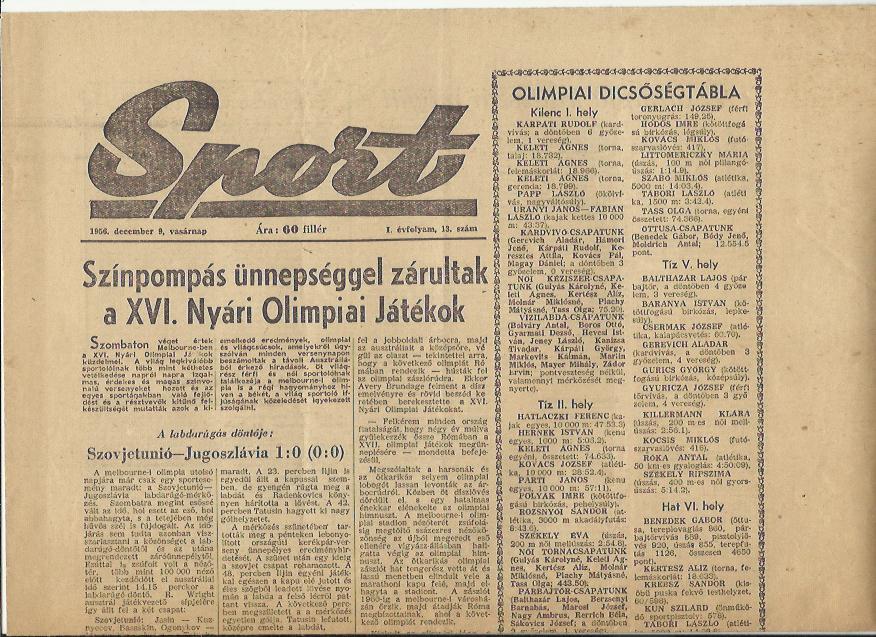 SPORT 1956 