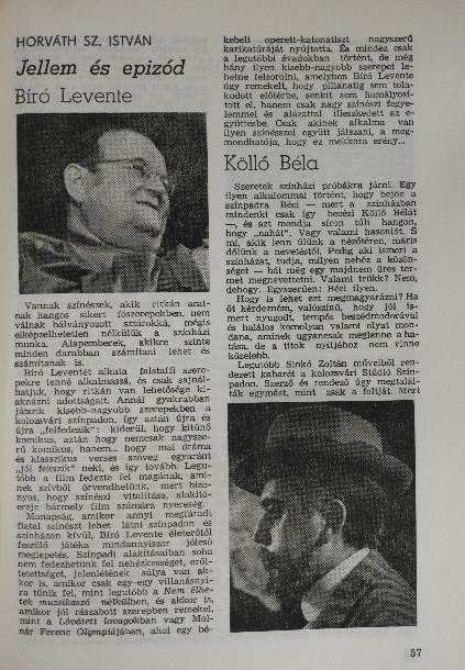 Erdélyi  színjátszó személyek