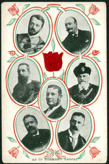 Az új kormány tagjai