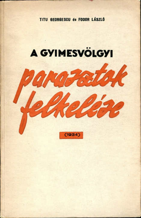 A gyimesvölgyi parasztok felkelése (1934)