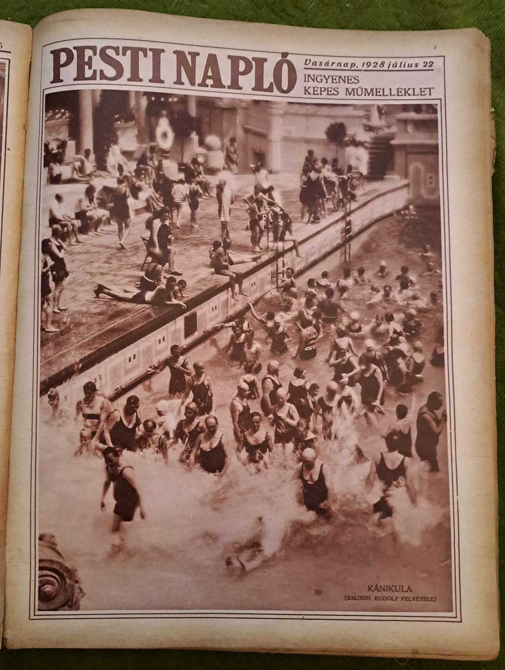 Pesti Napló Képes Műmelléklet 1928