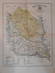 Bács-Bodrogh megye térképe 1896-ból.