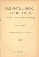 Kristóf György: Dunántúli írók Erdélyben