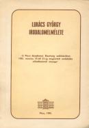 Lukács Gy irodalomelmélete