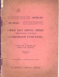 Rovancsolók kézikönyve