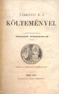 Tárkányi B. J. költeménye