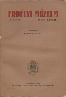 Erdélyi Múzeum 1945