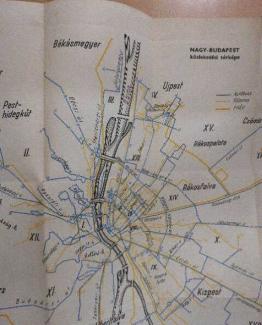 Közlekedési térkép 1953