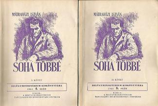Mátraházi: Soha többé