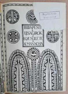 Budapesti Ujságirók 1911