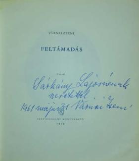 Várnai Zseni: Feltámadás 