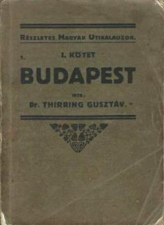 Dr. Thirring Gusztáv: Budapest 
