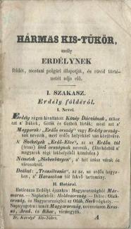 Hármas kis-tükör