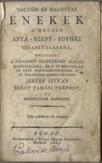 Soltari  és halottas énekek