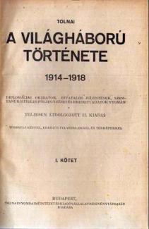 A világháború története 1914-1918