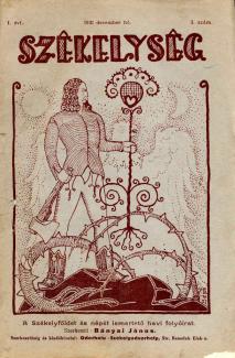 Székelység folyóirat 1931. 1 évf. 3 szám. 