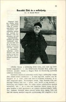 Székelység folyóirat 1931. 1 évf. 3 szám. 