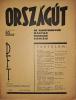 Országút. I. évf. 1. sz., 1935. okt.